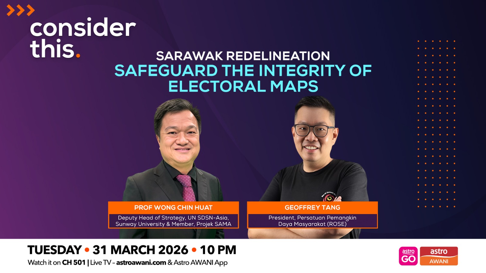 Consider This: Sarawak Redelineation — Safeguard the Integrity of Electoral Maps