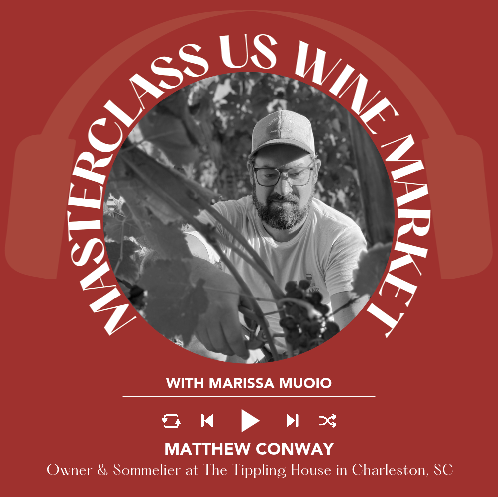 Ep. 2824 Charleston’s Italian Wine Scene: Fine Dining Without the Fuss with Matthew Conway | Masterclass US Wine Market