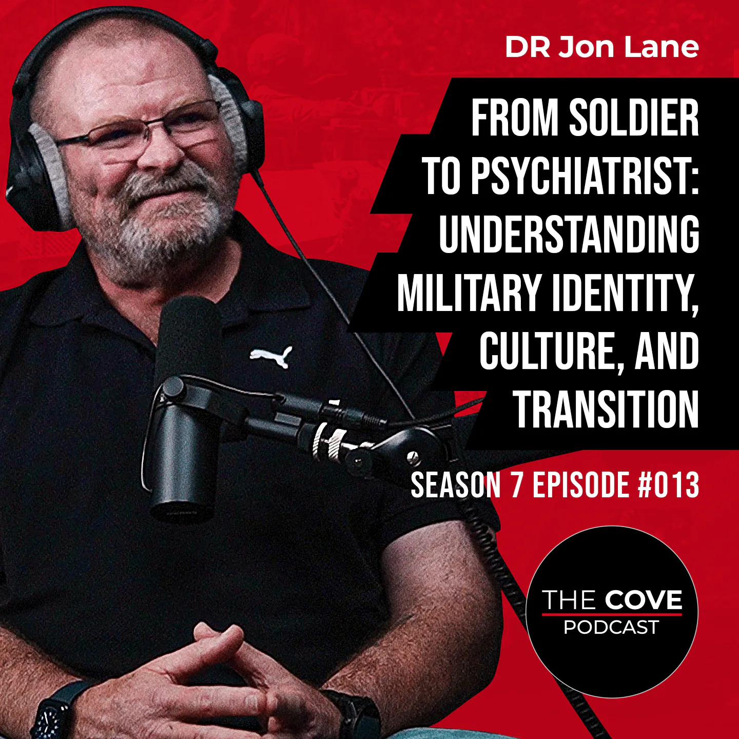 From Soldier to Psychiatrist: Military Identity, Culture, and Transition with DR Jon Lane episode artwork