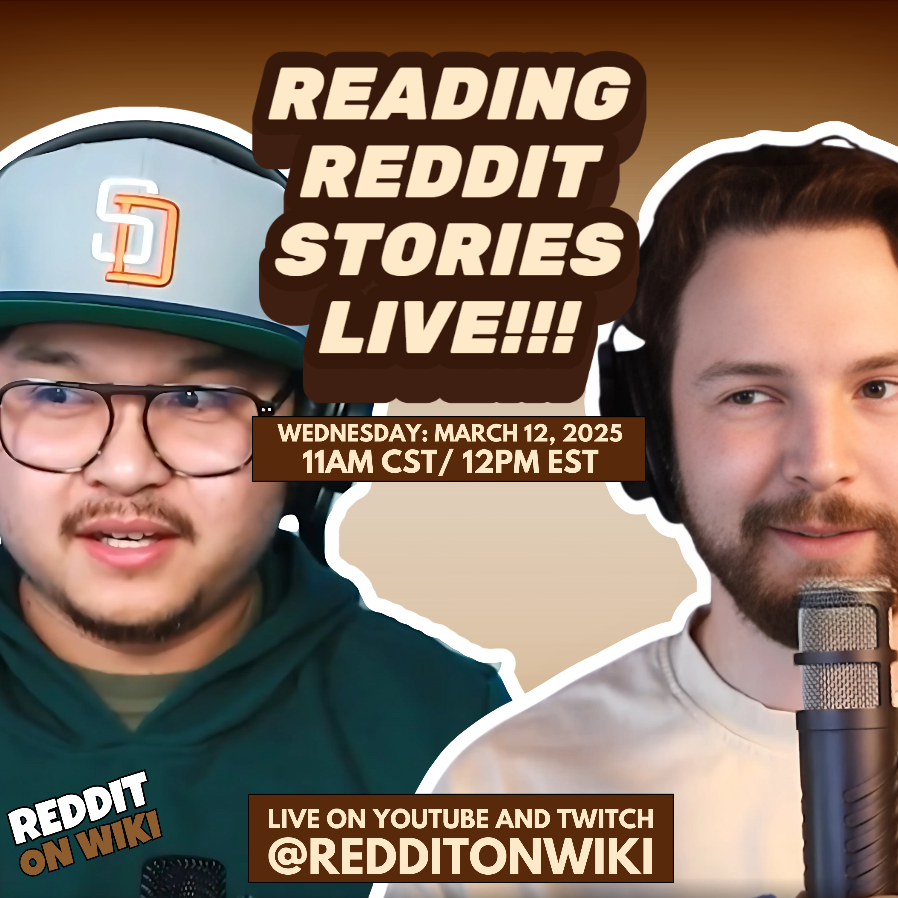 March 12th Reading Reddit Stories LIVE!