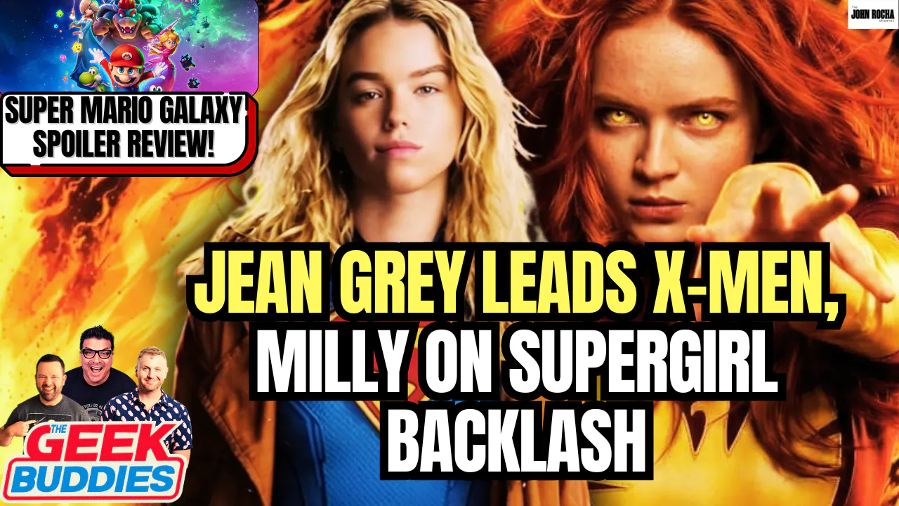 Jean Grey Leads X-MEN Saga, Milly On SUPERGIRL Backlash, Super Mario Galaxy Review episode artwork
