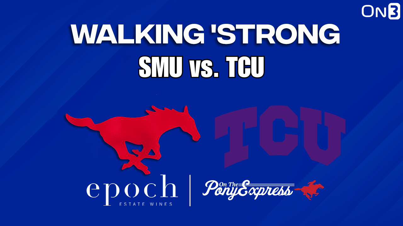 WALKING 'STRONG: SMU-TCU preview, BYU game recap, change at QB for Mustangs episode artwork
