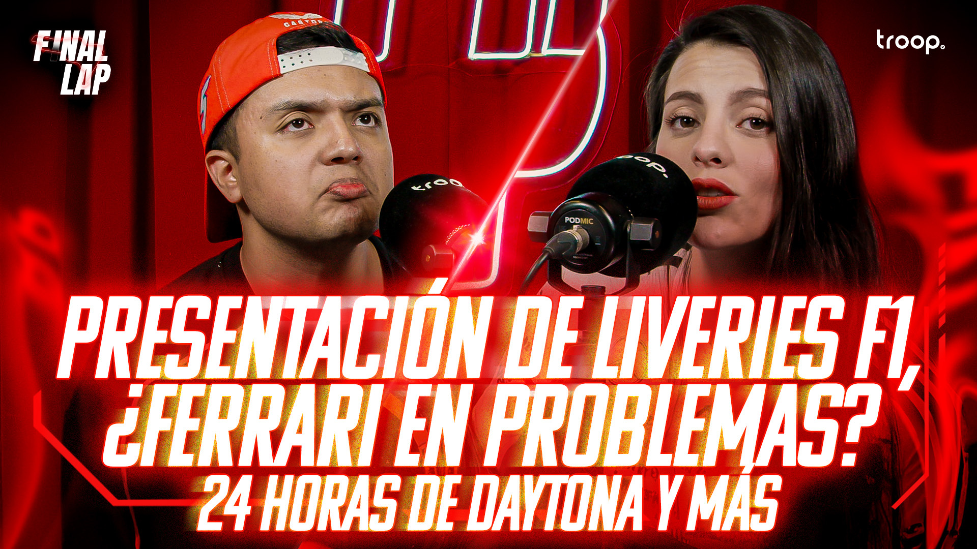 160. Presentación de Liveries F1, ¿Ferrari en Problemas? 24 Horas de Daytona y más