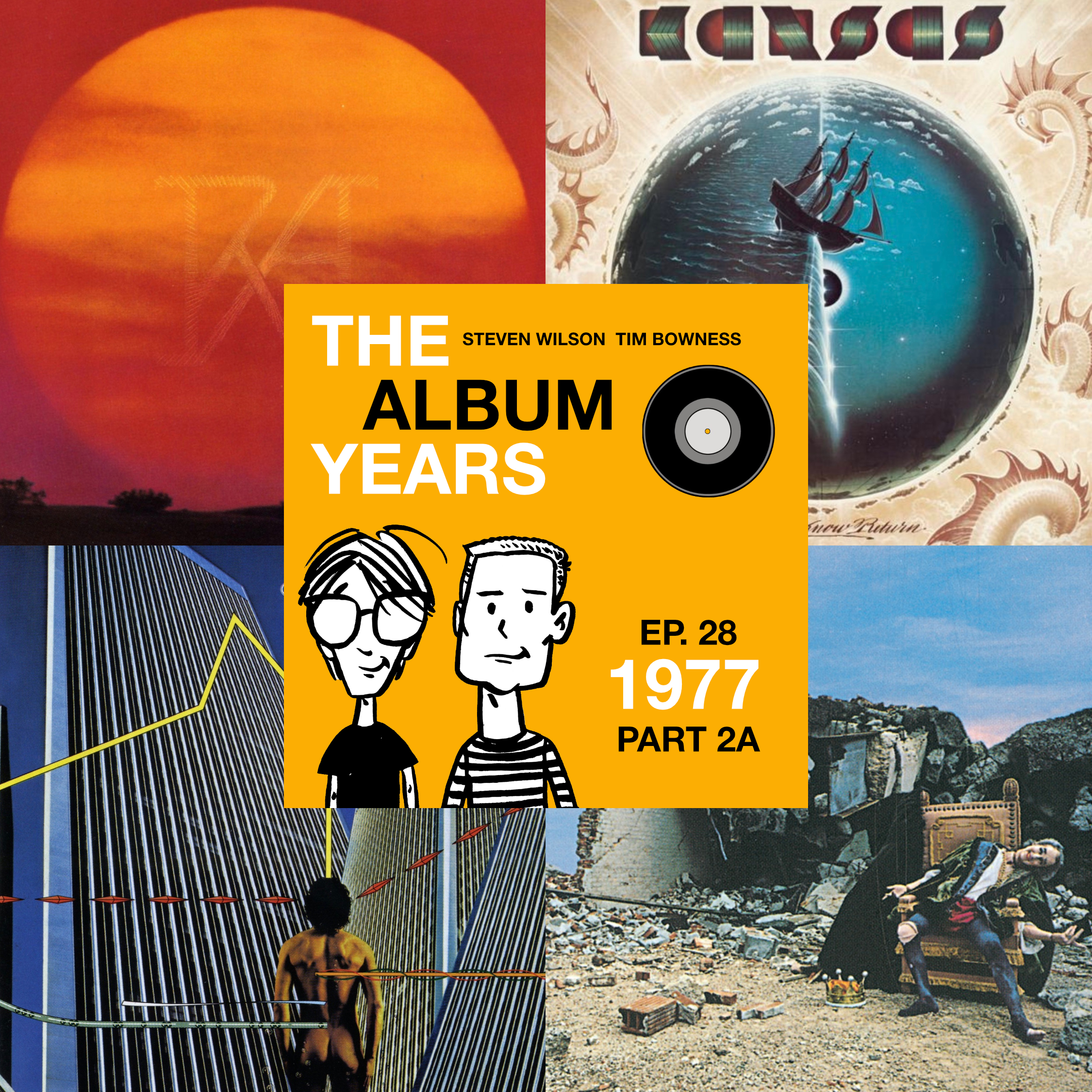 #28 (1977 Part 2A) Rush, Yes, Kansas, Utopia & more