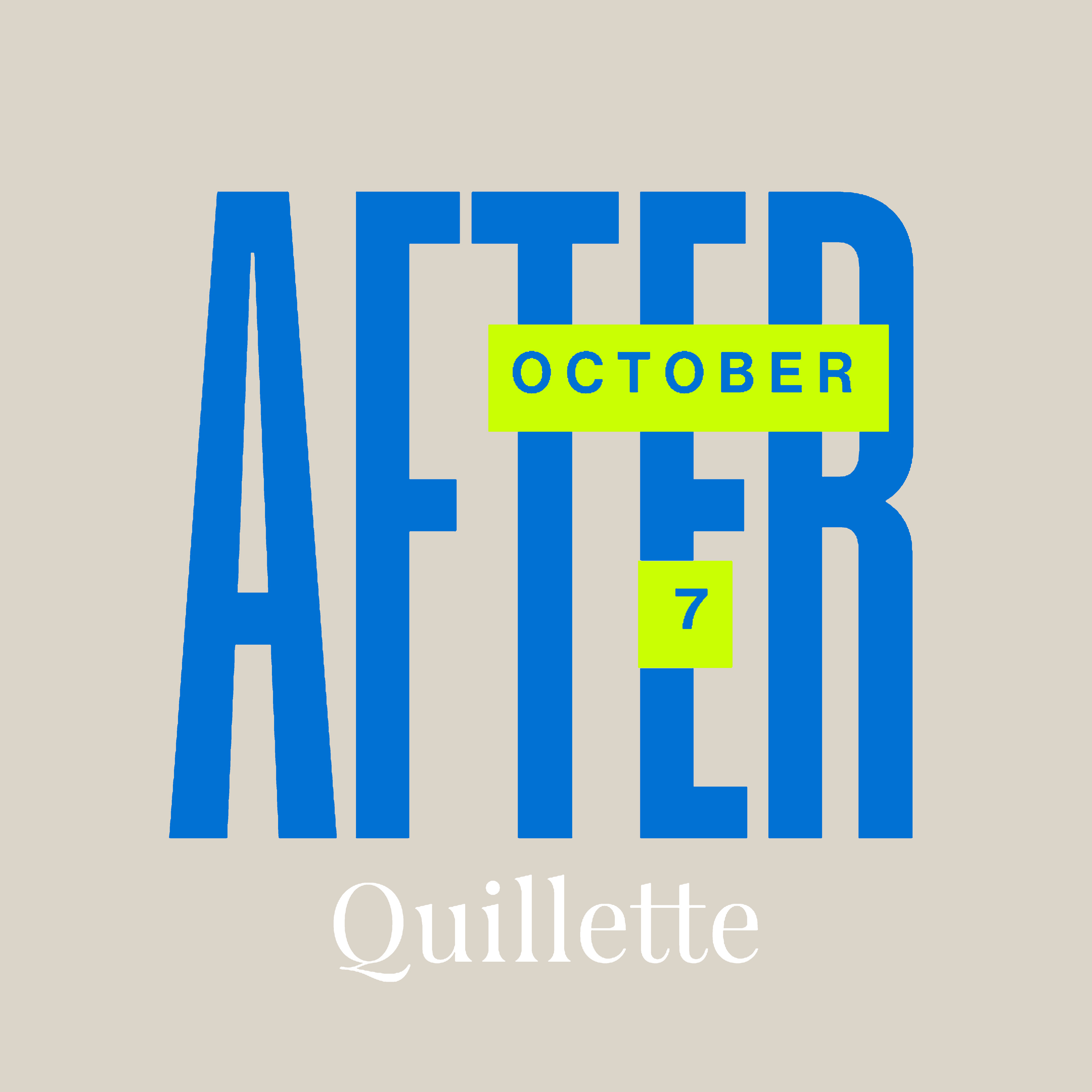 After October 7: A Quillette Podcast
