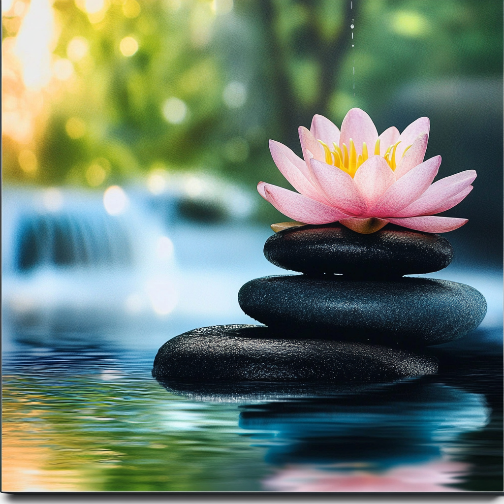 Relaxing Zen Music with Water Sounds • Peaceful Ambience for Spa, Yoga and Relaxation