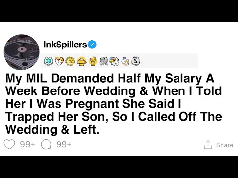 Mother-in-Law Demanded Half My Salary Before Wedding