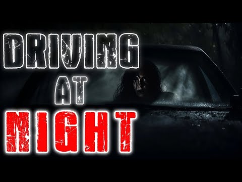 Chilling Nighttime Driving Horror Stories with Rain Ambience