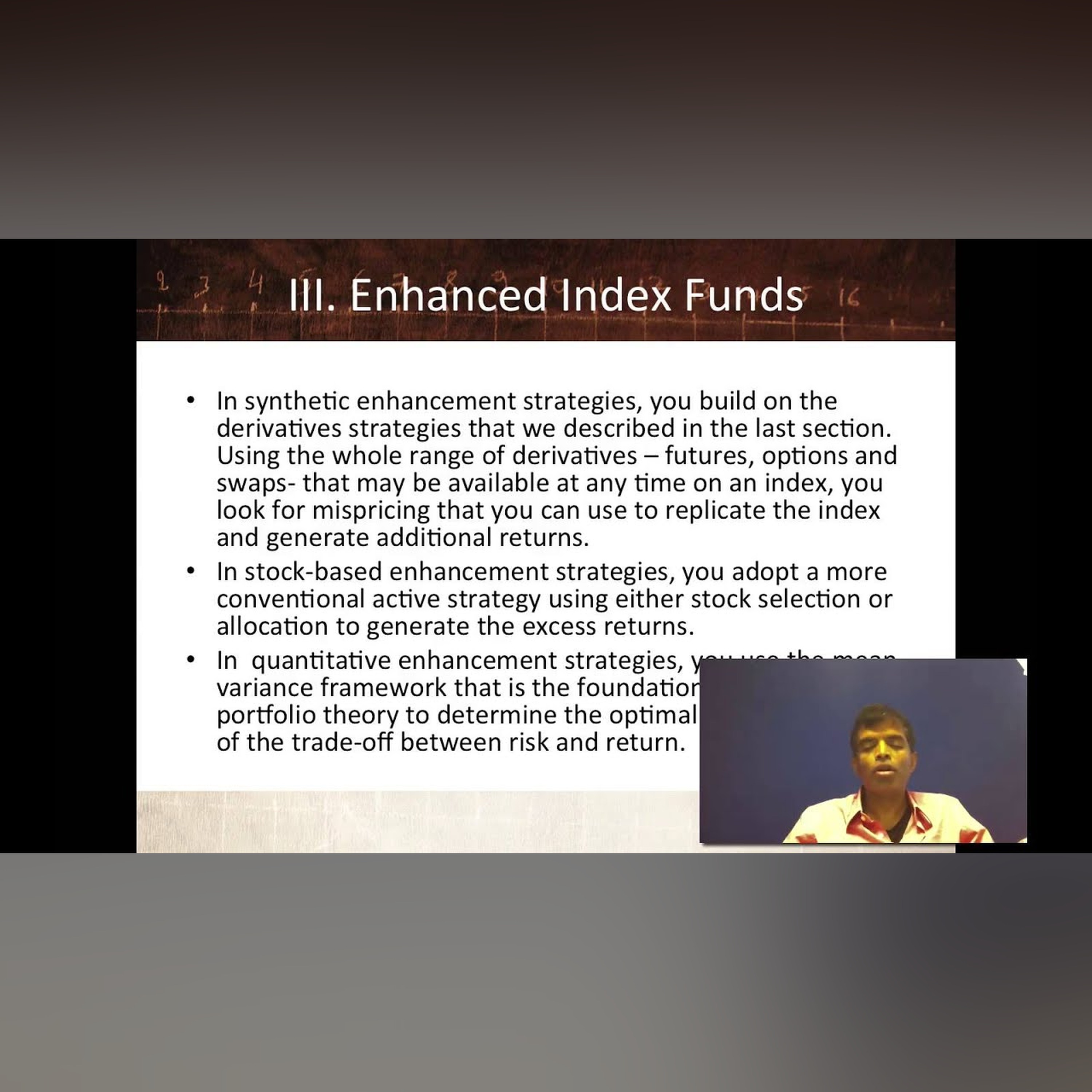 Session 37: Passive Investing Choices