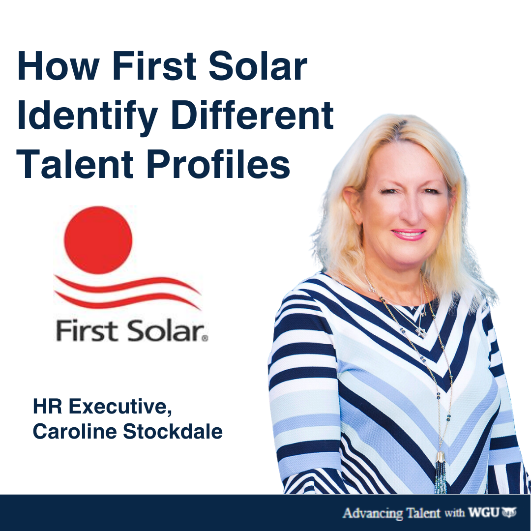 The Best Jobs are the Ones You Don’t Plan For - A Discussion with First Solar HR Exec Caroline Stockdale episode artwork