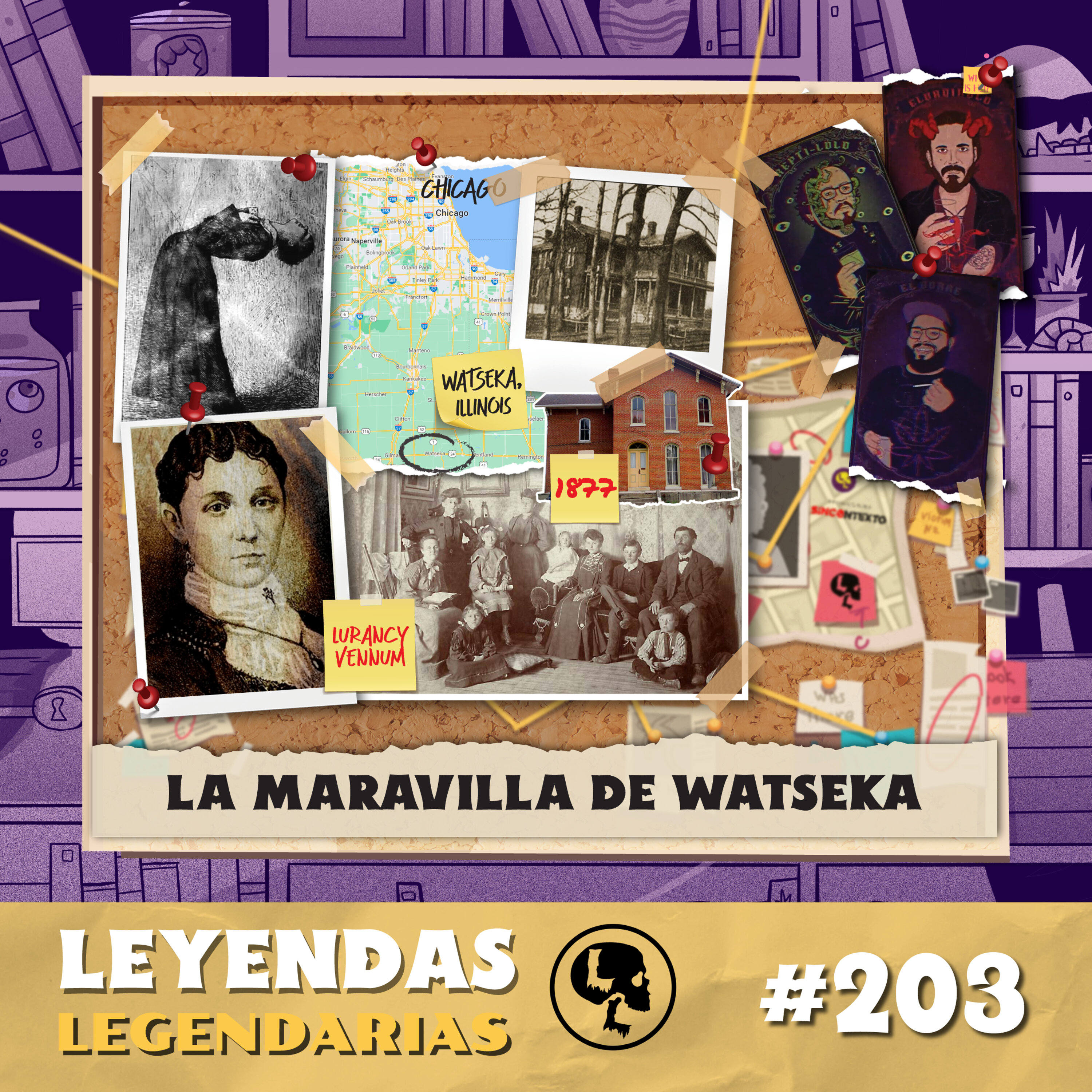E203: La Maravilla de Watseka episode artwork