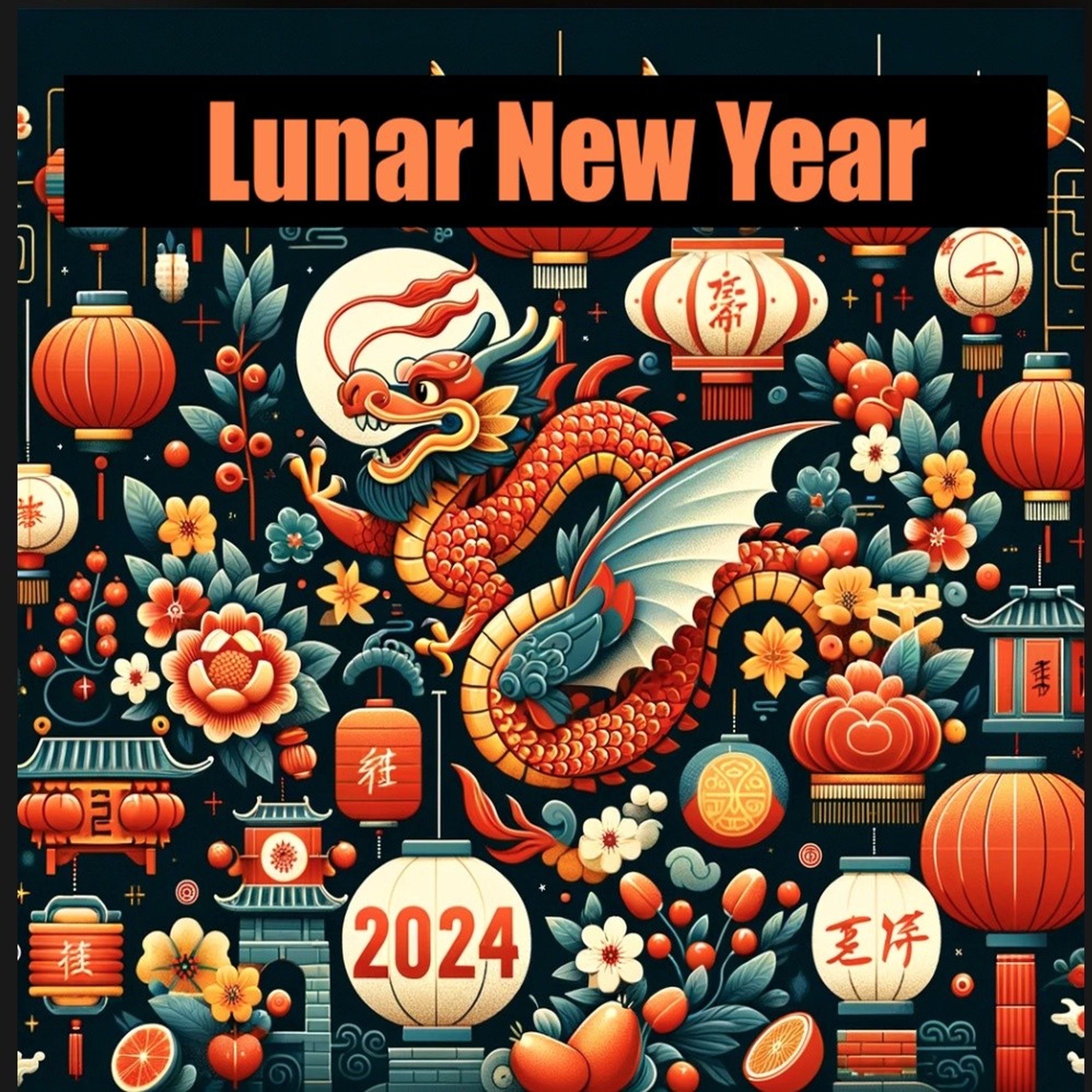 Lunar New Year podcast artwork