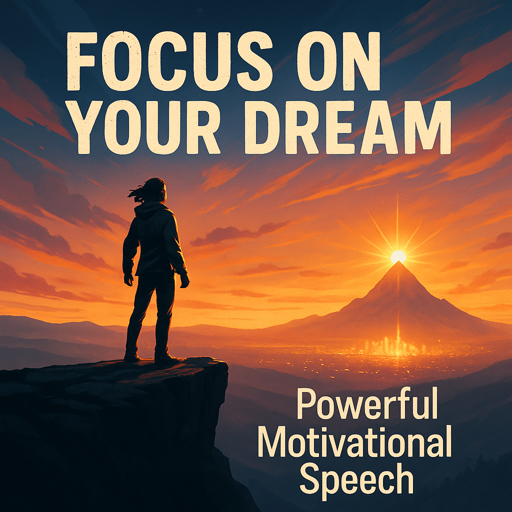 FOCUS ON YOUR DREAM – Powerful Motivational Speech That Hits Hard