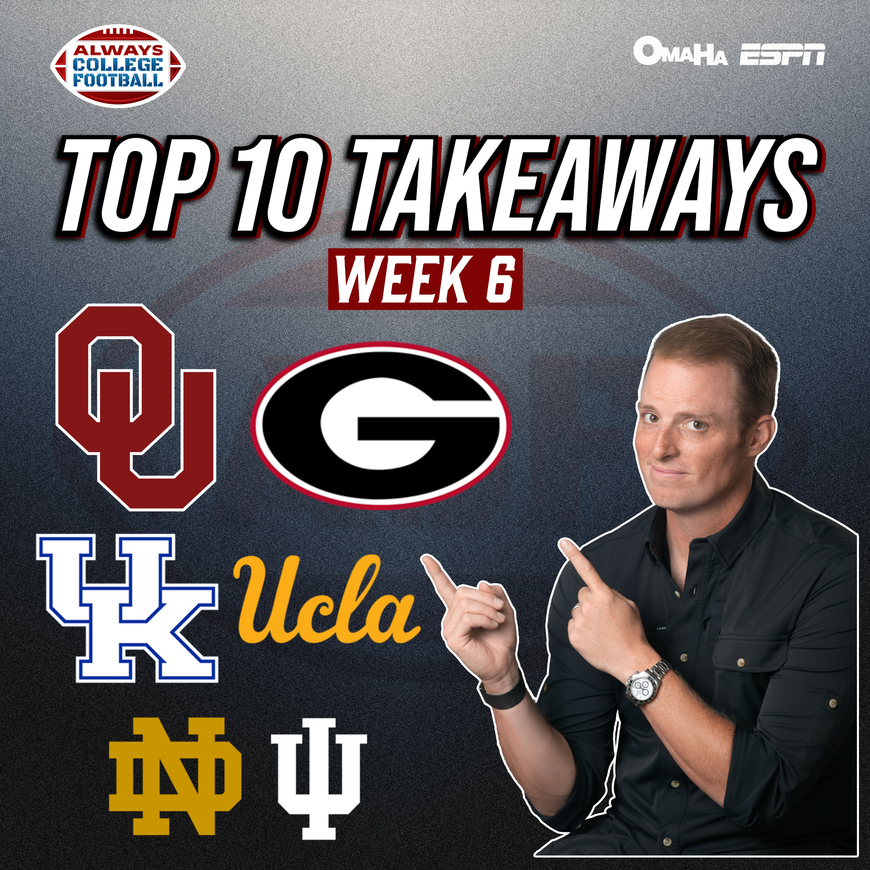 Always College Football: McElroy’s Top 10 takeaways from week 6