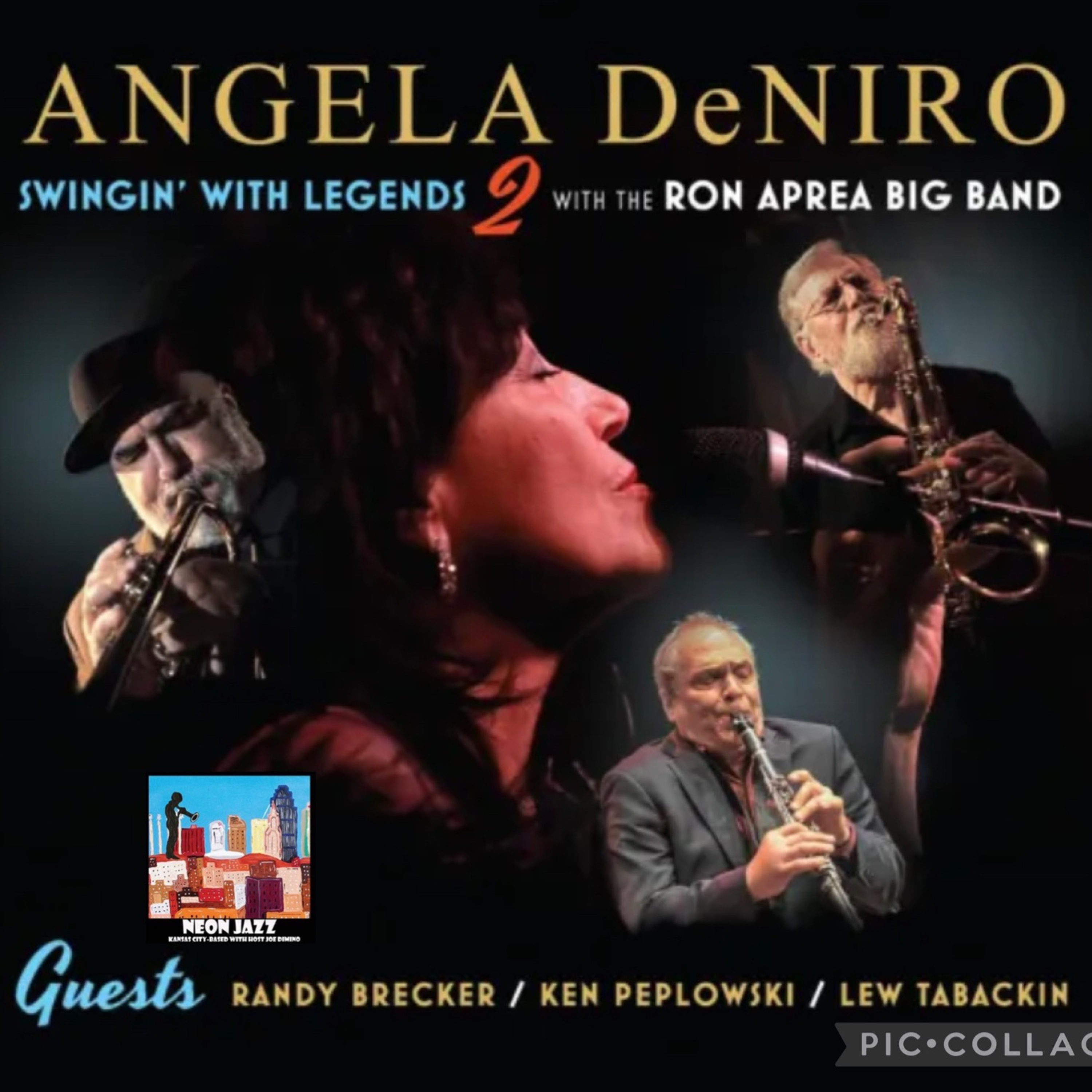 Jazz Vocalist Angela DeNiro & Legendary Arranger & Saxophonist Ron Aprea
