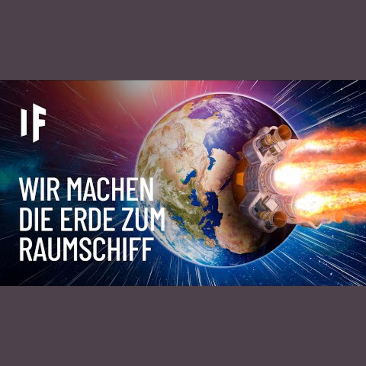 Was wäre, wenn wir die Erde zu einem Raumschiff machten?