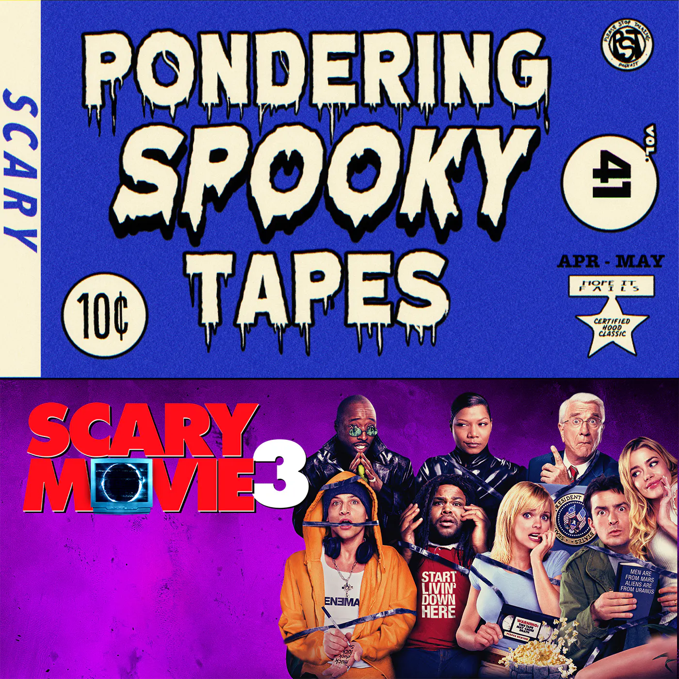 Scary Movie 3 (feat. MandaloreGaming & Noodle) | Pondering Spooky Tapes episode artwork
