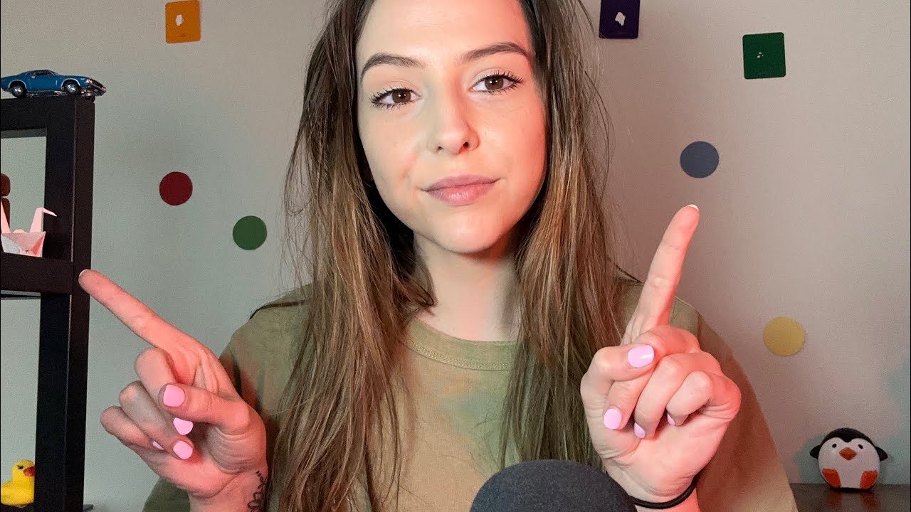 ASMR Points on the Wall 🔹🔸 Throwback ASMR Focus Games | Asmr Rebecca