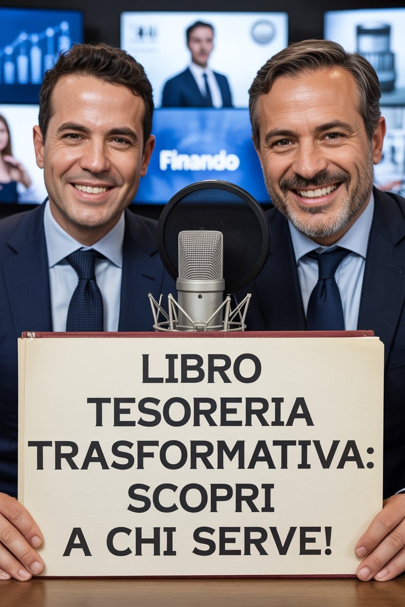 Libro Tesoreria Trasformativa: scopri a chi serve! Con A. Lisi. 1 PARTE.EP. 344 Libro Tesoreria Trasformativa: scopri a chi serve! Con A. Lisi. 1 PARTE.EP. 344