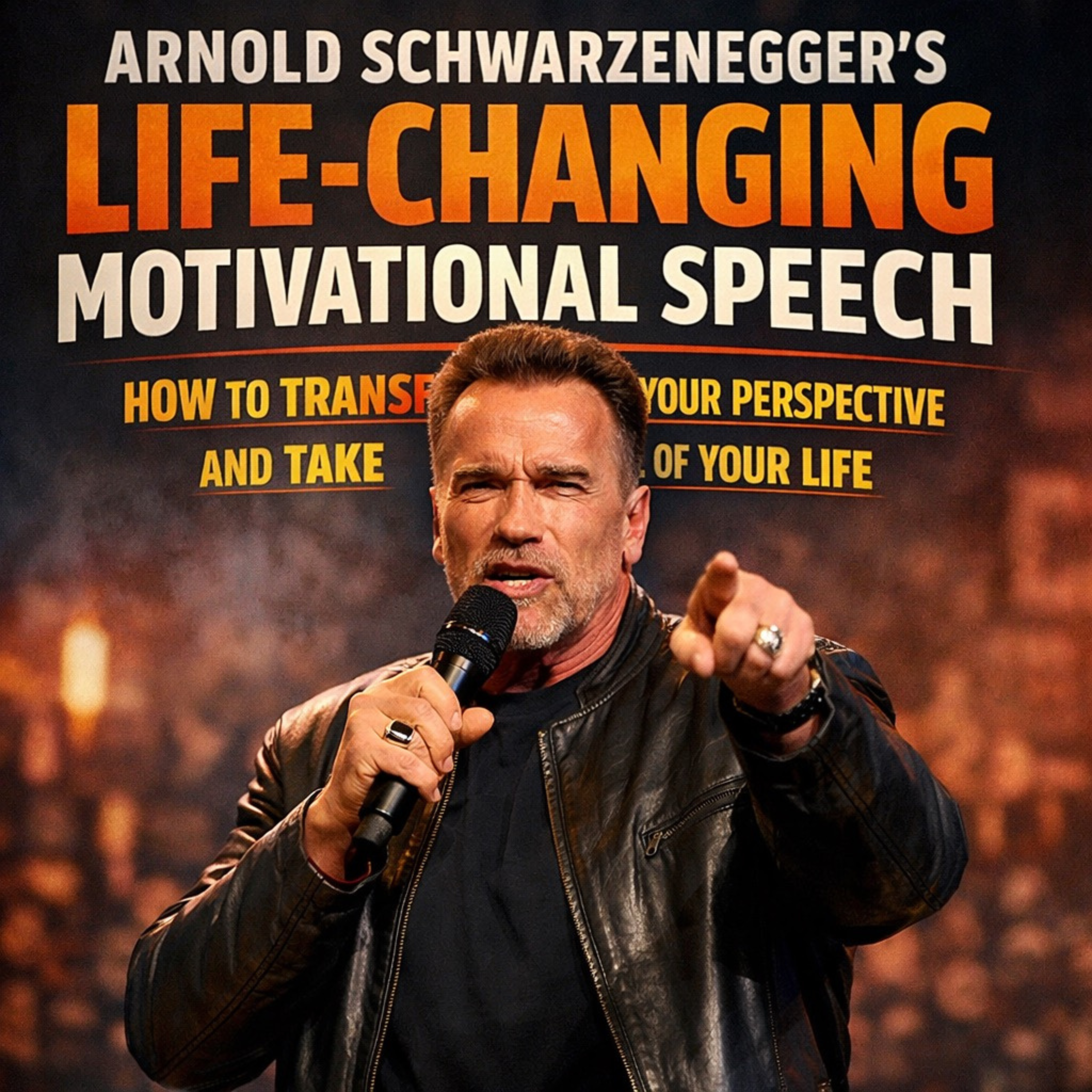 Arnold Schwarzenegger's Life-Changing Motivational Speech: How to Transform Your Perspective and Take Control of Your Life