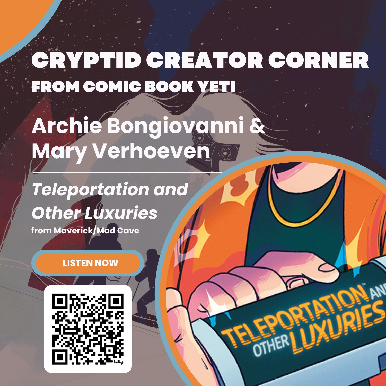 Cryptid Creator Corner from Comic Book Yeti - A Comic Book Interview Podcast