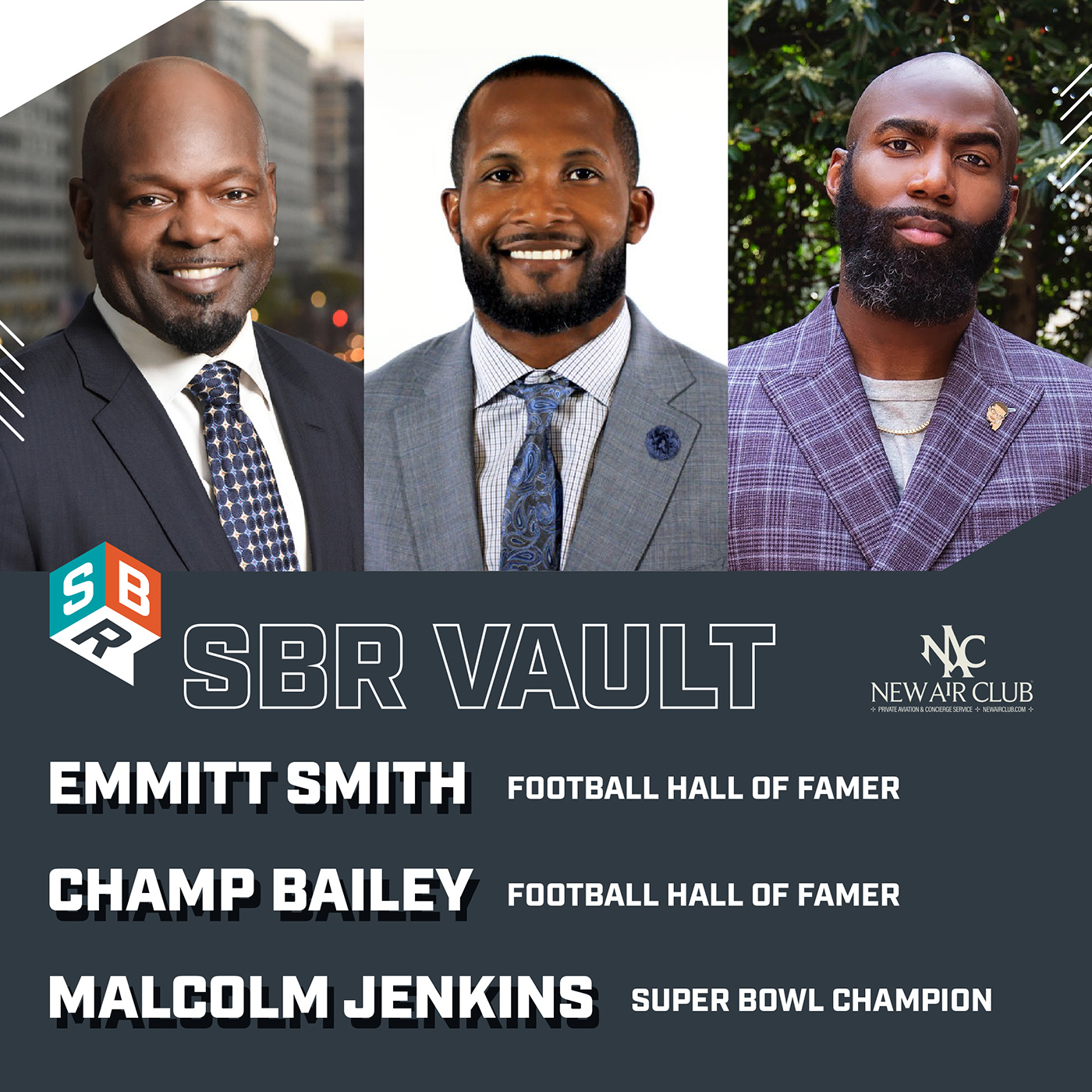 SBR Vault - Emmitt Smith, Champ Bailey & Malcolm Jenkins