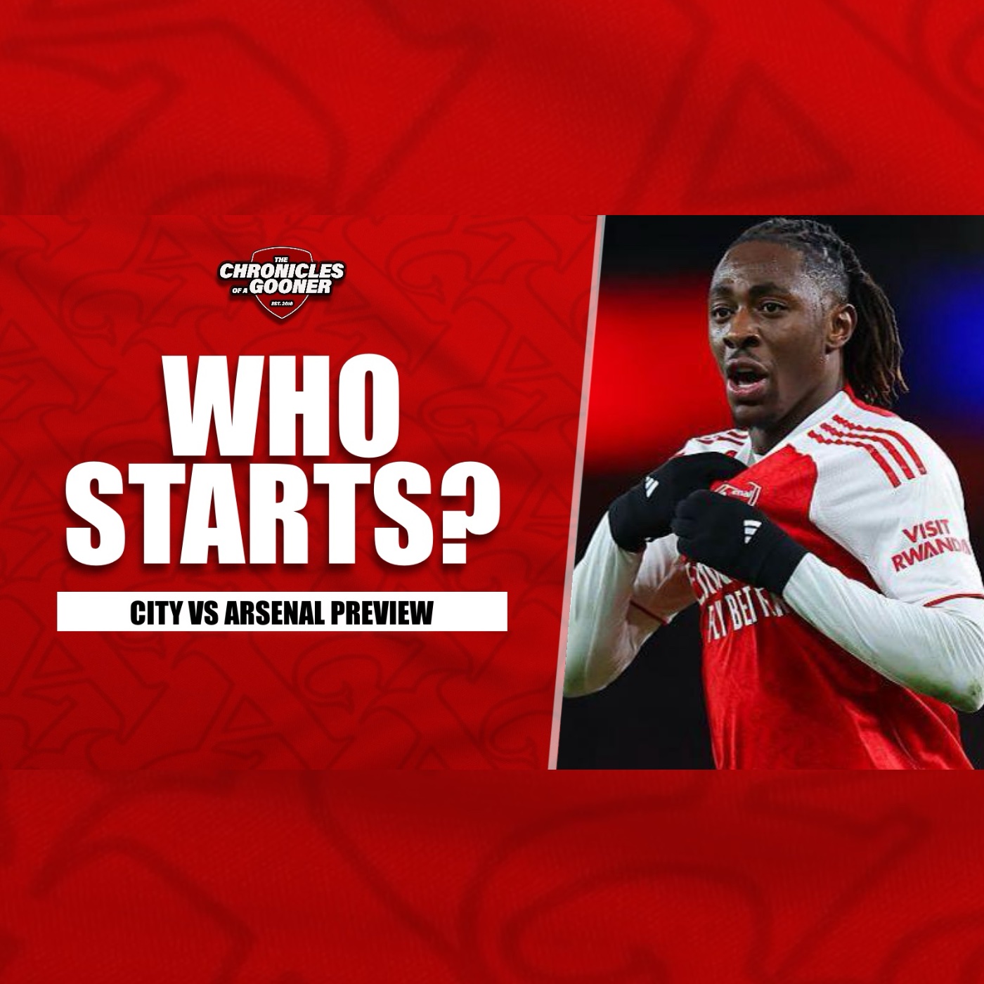 Who starts for Arsenal at Man City?