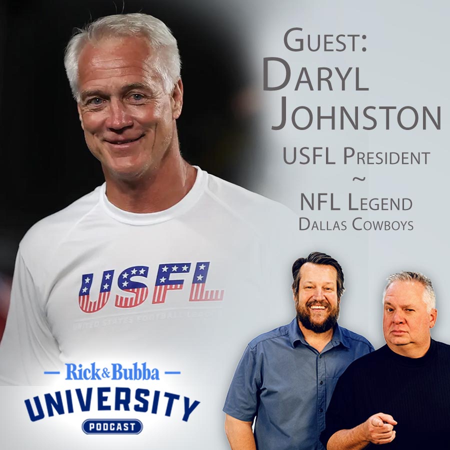 Ep 165 | The NFL Legend Who's Tackling the USFL | Daryl Johnston