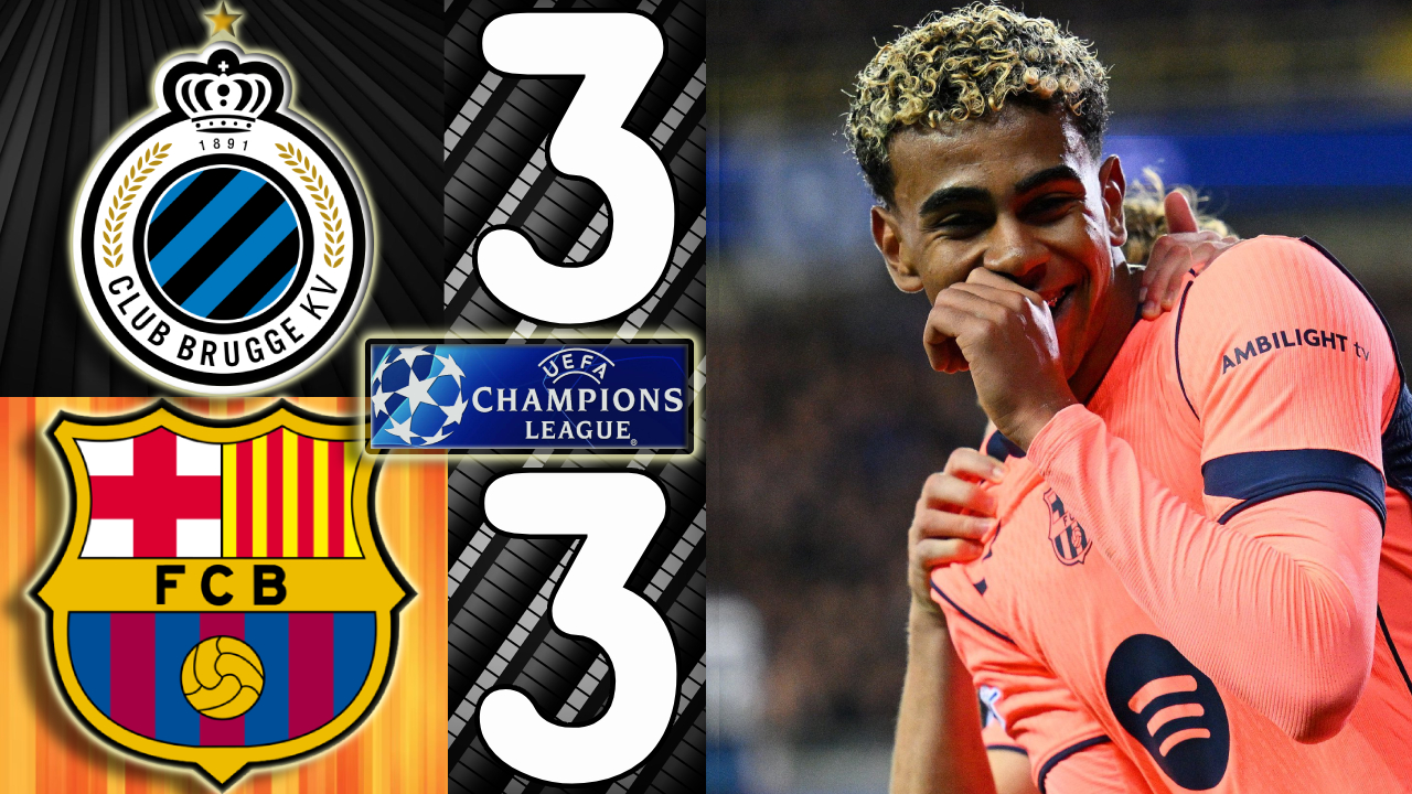 🎥 Club Brugge vs. Barcelona [3-3] - Match Review (UEFA Champions League 2025/2026) episode artwork