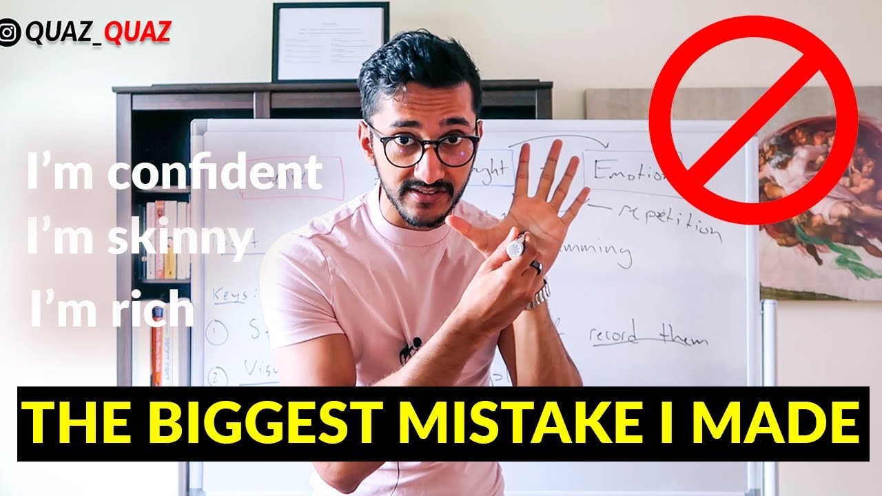 Stop Using Subliminals: Make this simple tweak and watch what happens (My 3 step system) | Quazi Johir