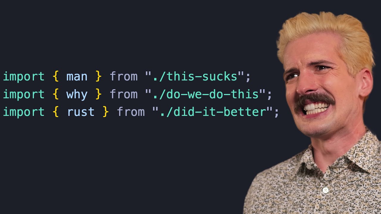 JavaScript imports kinda suck... | Theo - t3․gg