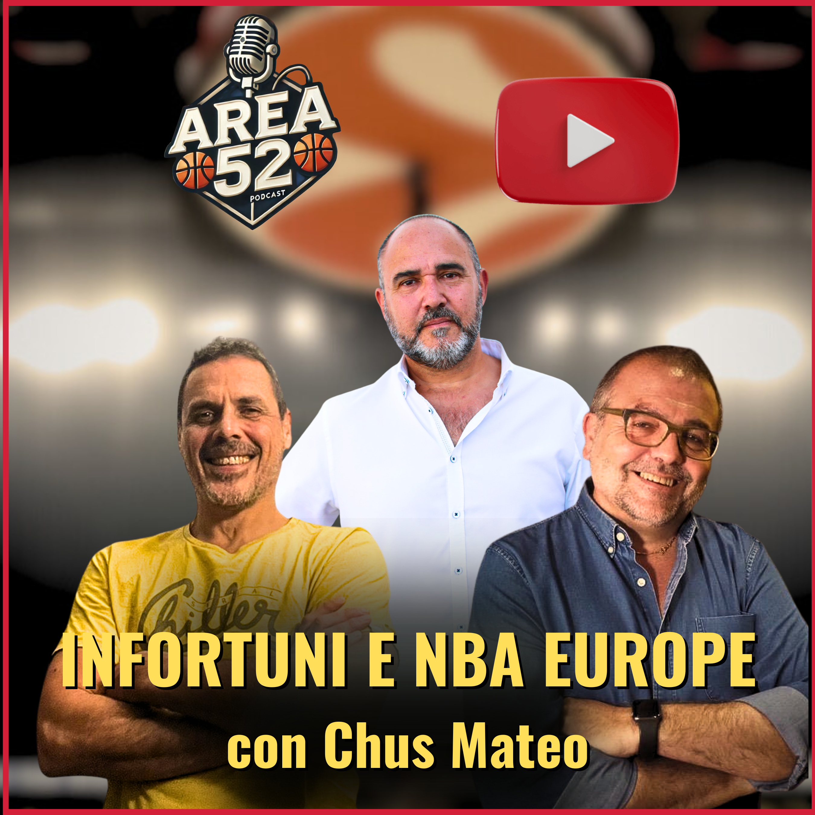EUROLEGA/EUROCUP 2025/26 - Infortuni e NBA Europe con Chus Mateo