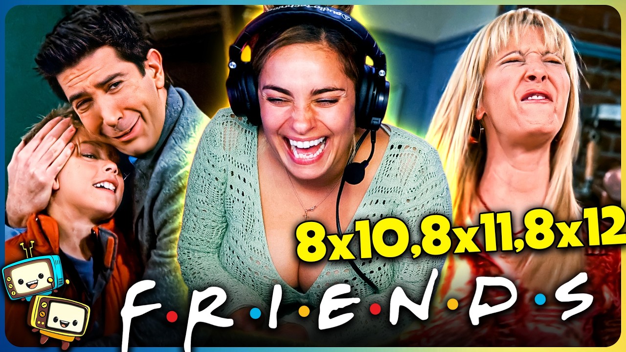 FRIENDS (2001) Season 8 Episodes 8x10, 8x11 & 8x12 Reaction! | First Time Watch! episode artwork