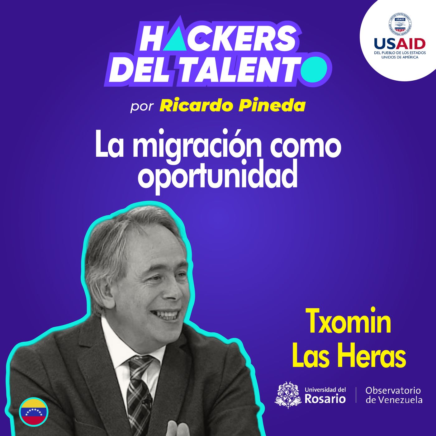 326. La migración como oportunidad - Txomin Las Heras (Observatorio de migración Universidad del Rosario) episode artwork