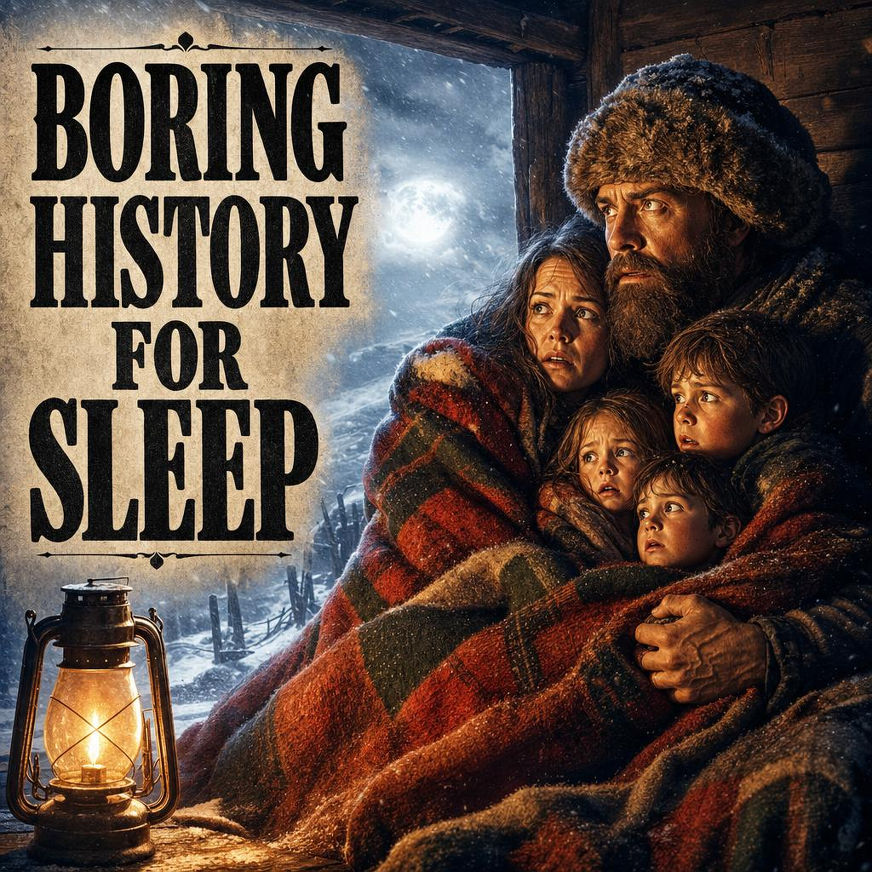 How Did Families Slept During the Great Blizzards of 1888? | Boring History For Sleep