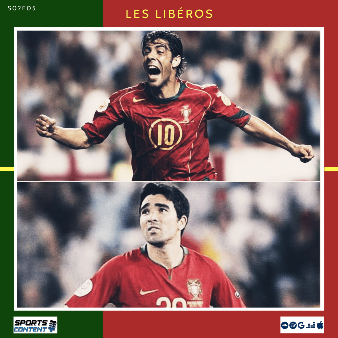 Duel : Rui Costa vs Deco, qui laisse le plus bel héritage ?