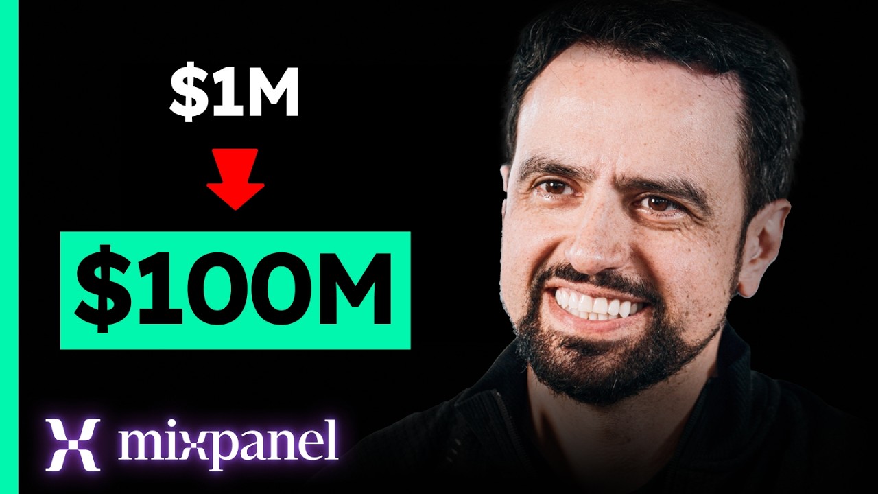 Building the Most Loved Analytics Tool ($1.05B, $100M ARR, 60+ NPS) | Mixpanel, Amir Movafaghi | EO episode artwork