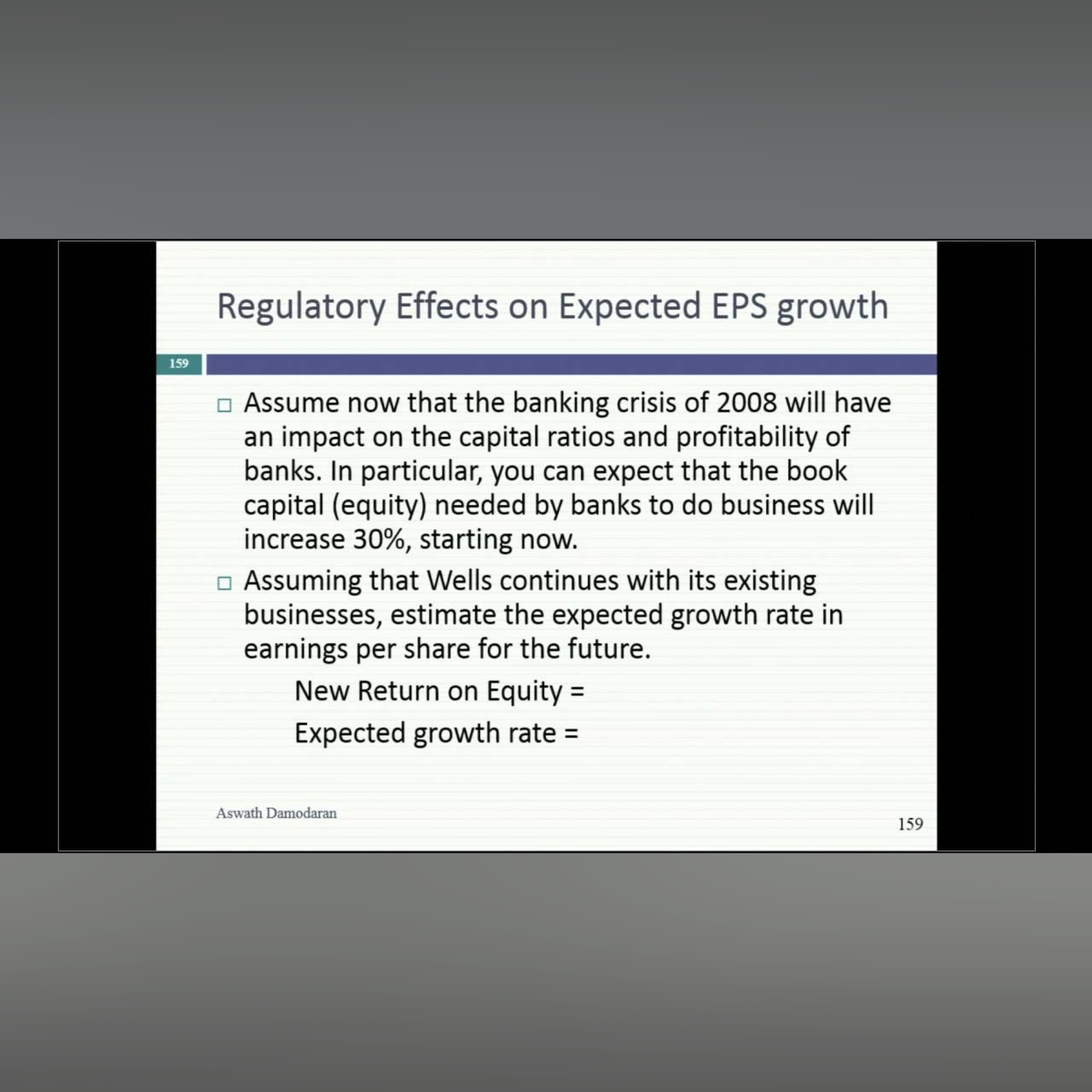 Session 9: Fundamental Growth