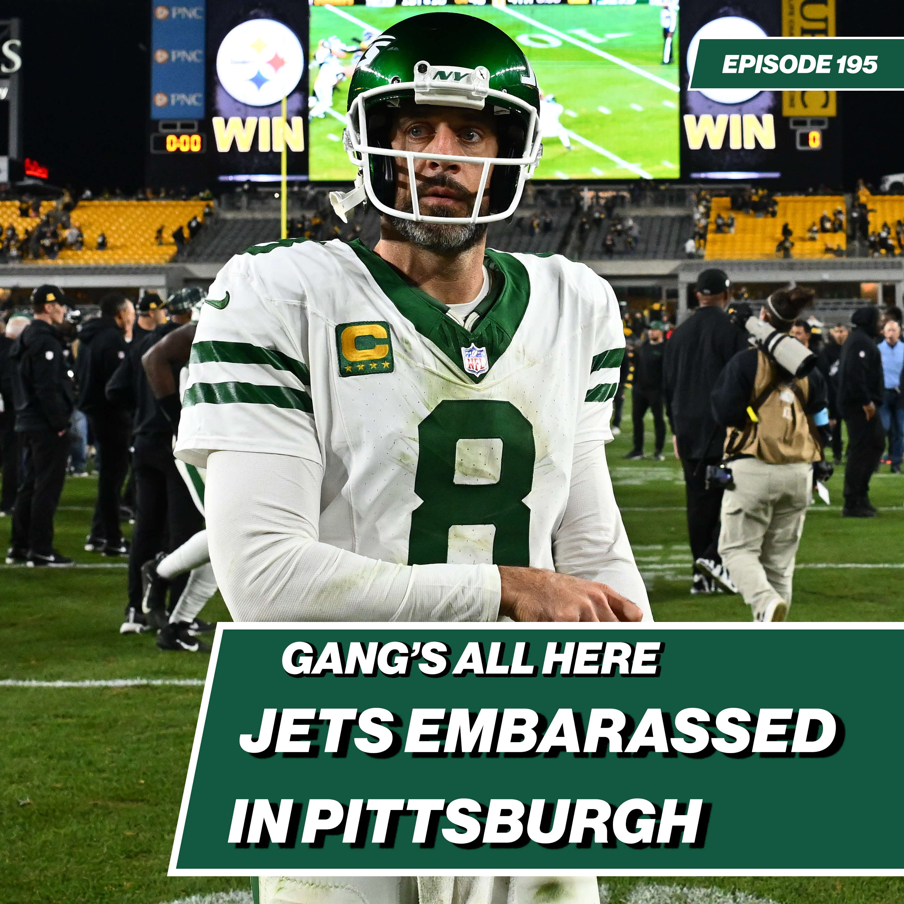 Jets embarrassed in Pittsburgh & lose 4th straight | Gang's All Here Postgame Live Show - Ep. 195 episode artwork