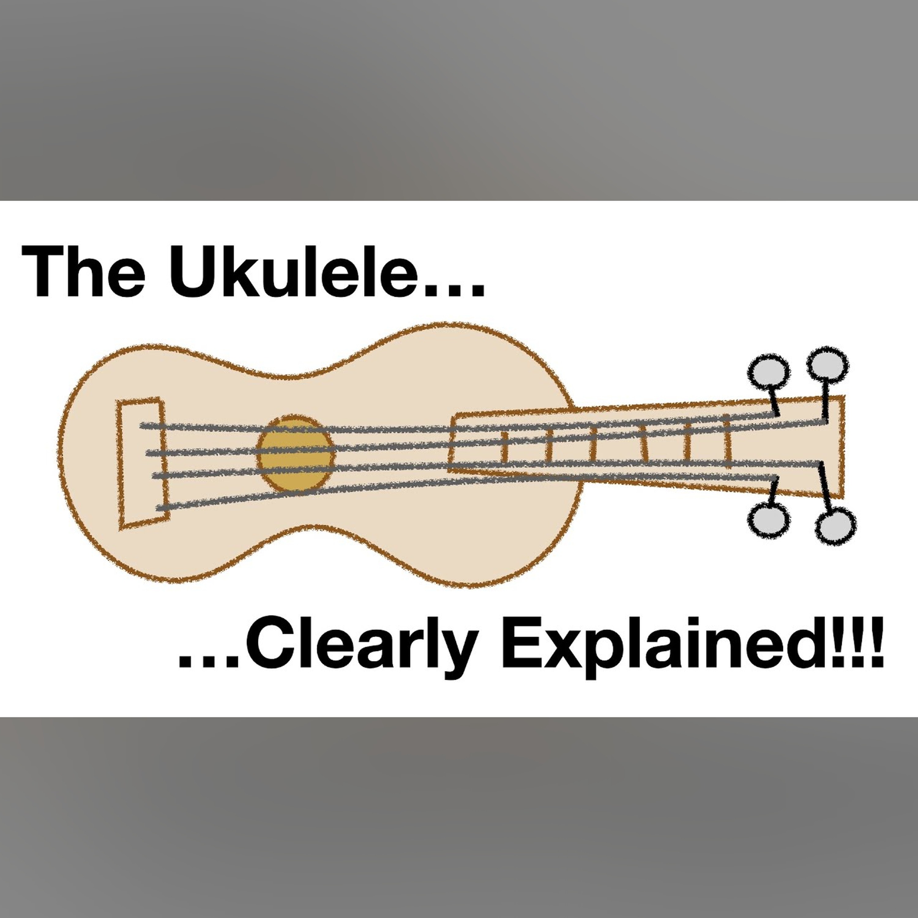 The Ukulele: Clearly Explained!!! episode artwork