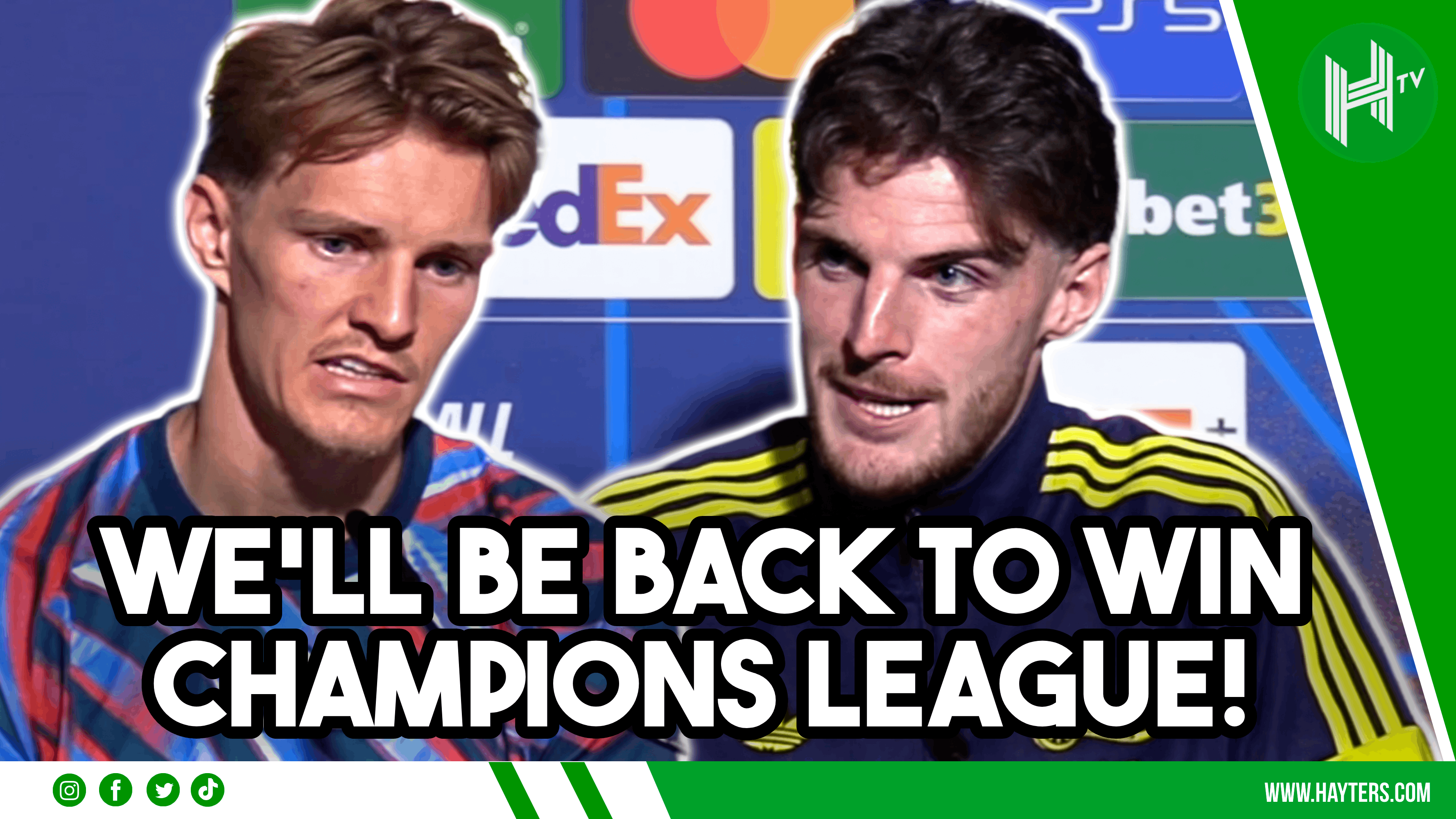 We’ll be BACK to win Champions League! | Rice and Odegaard | PSG 1-1 Arsenal (4-3 pens)