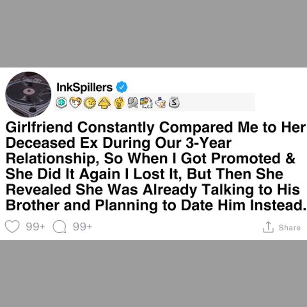 Girlfriend Compared Me to Her Late Ex Throughout Our Relationship