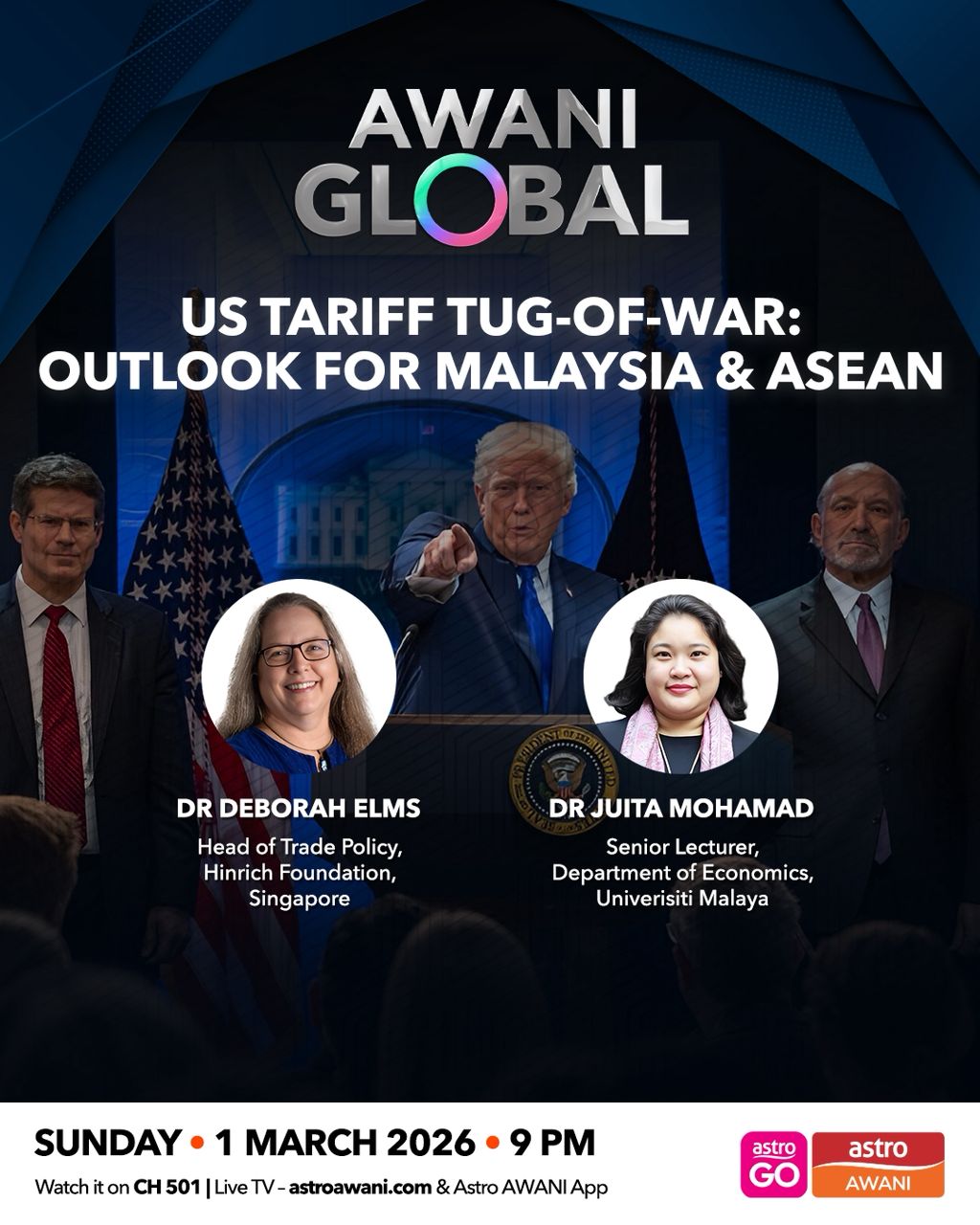AWANI Global: US Tariff Tug-Of-War | Outlook For Malaysia And ASEAN
