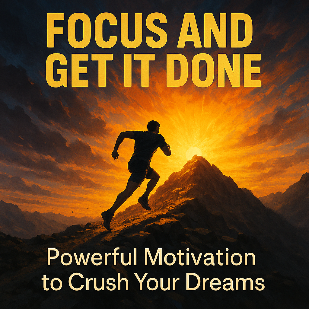 FOCUS AND GET IT DONE - Powerful Motivation to Crush Your Dreams