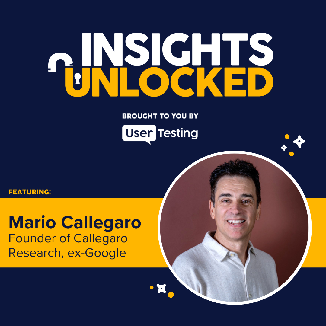 Why AI in user research isn’t replacing real people (yet) with Mario Callegaro