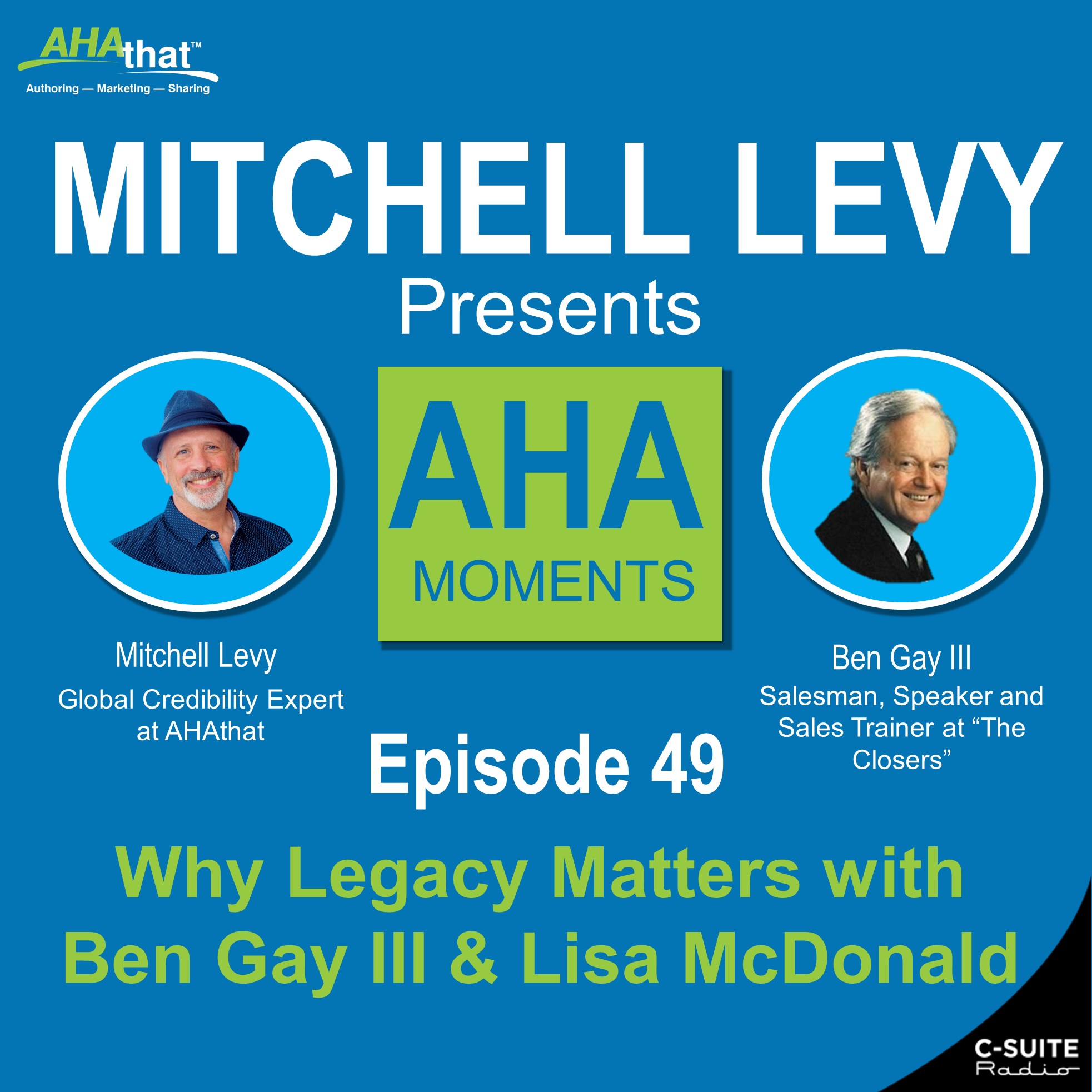 Mitchell Levy Presents AHA Moments