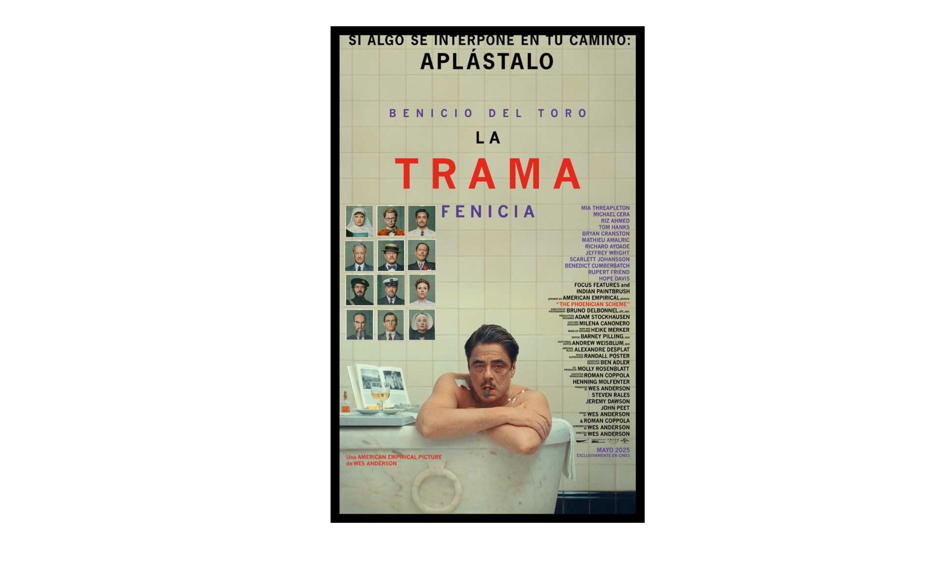 El regreso de Wes Anderson: "La trama fenicia".