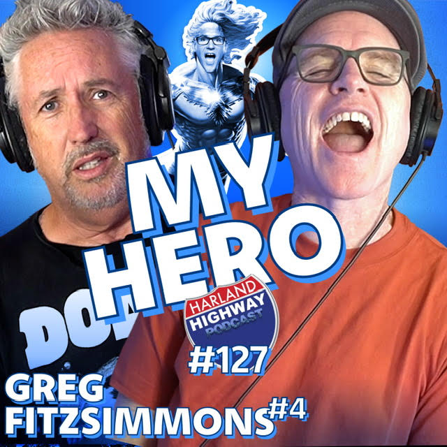 GREG FITZSIMMONS has saved a bunch of people's lives, and he pays to use the bathroom on airplanes!