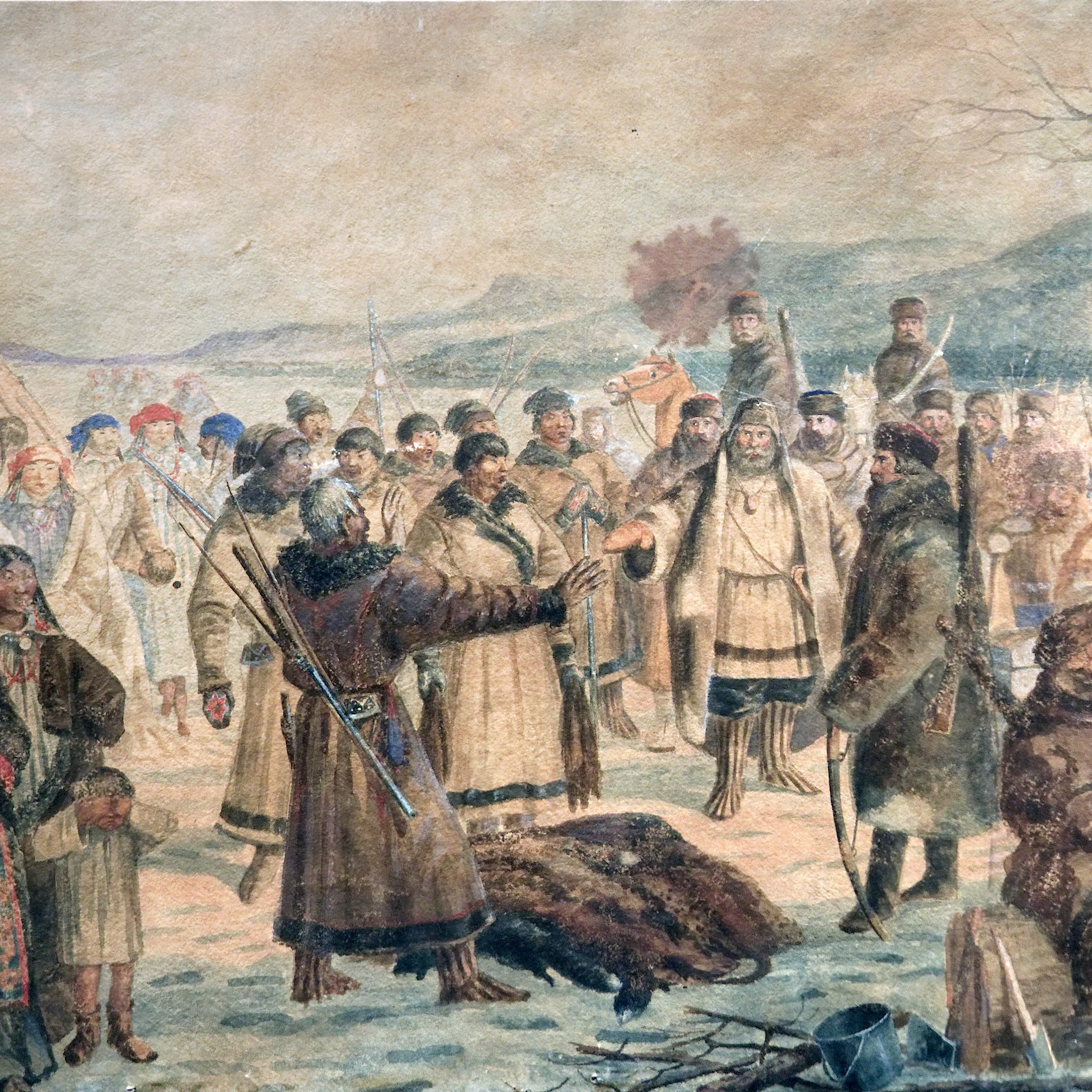 Semyon Dezhnev and the exploration of Siberia