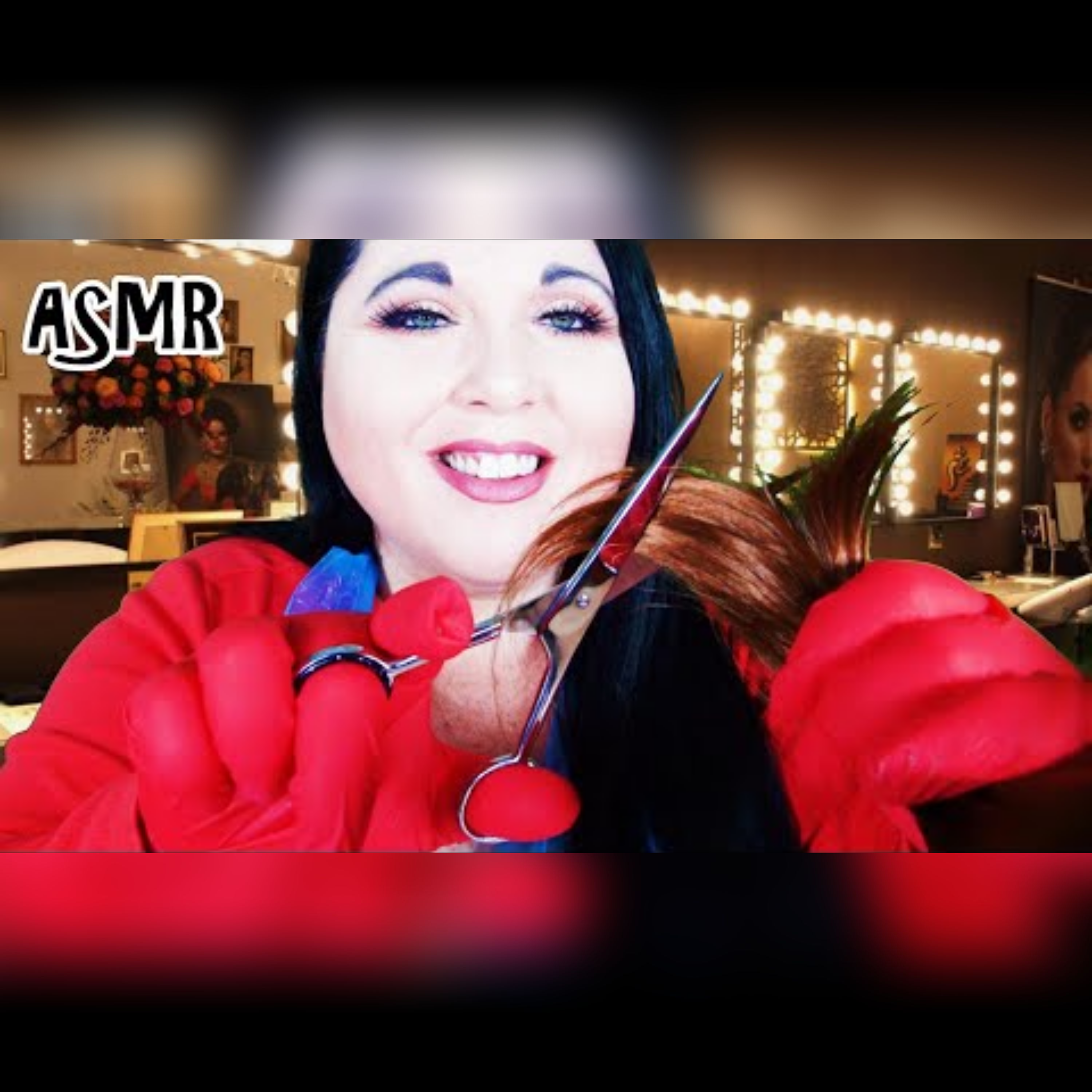 ASMR Haircut and Hair Brushing Roleplay (NO TALKING) (Cut Bangs, Gloves, Plastic Apron, Hair Play) episode artwork